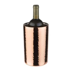 Flaschenkühler COPPER H:20cm Edelstahl außen Kupferoptik<Assheuer & Pott Online