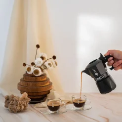 Espressokocher 3 Tassen Moka Exclusive Black<Bialetti Clearance