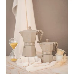 Espressokocher 6 Tassen Moka Express Exclusive Induction Cremé<Bialetti Discount