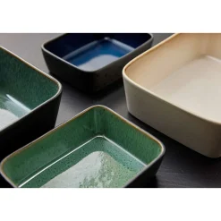 Auflaufform 21x28x8 cm creme<Bitz Clearance