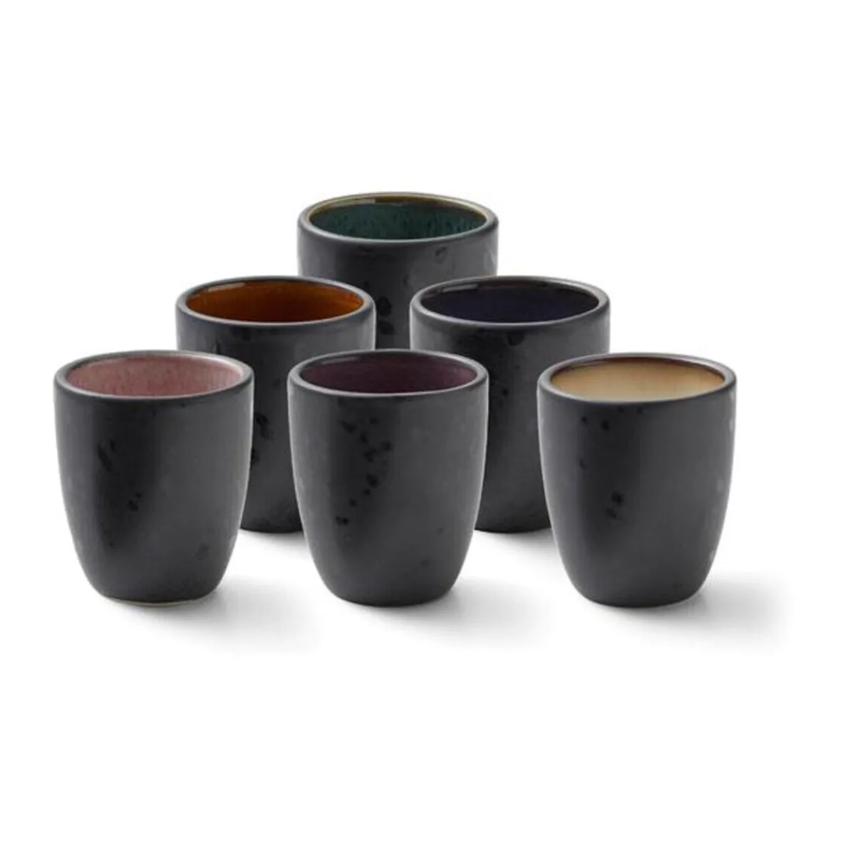 Espressobecher 6er-Set schwarz<Bitz Outlet