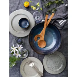 Salat bowl 30cm black/darkblue<Bitz Outlet