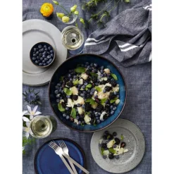 Salat bowl 30cm black/darkblue<Bitz Outlet
