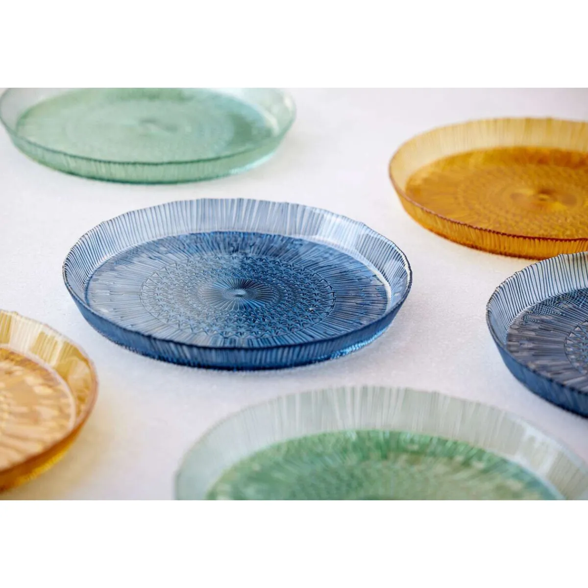 Bitz Servierplatten|Servierteller 30 cm Kusintha blau