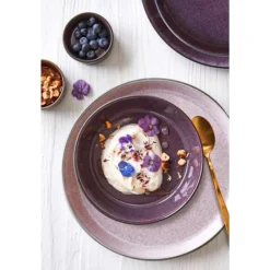 Bitz Speiseteller|Teller 27cm lila/schwarz