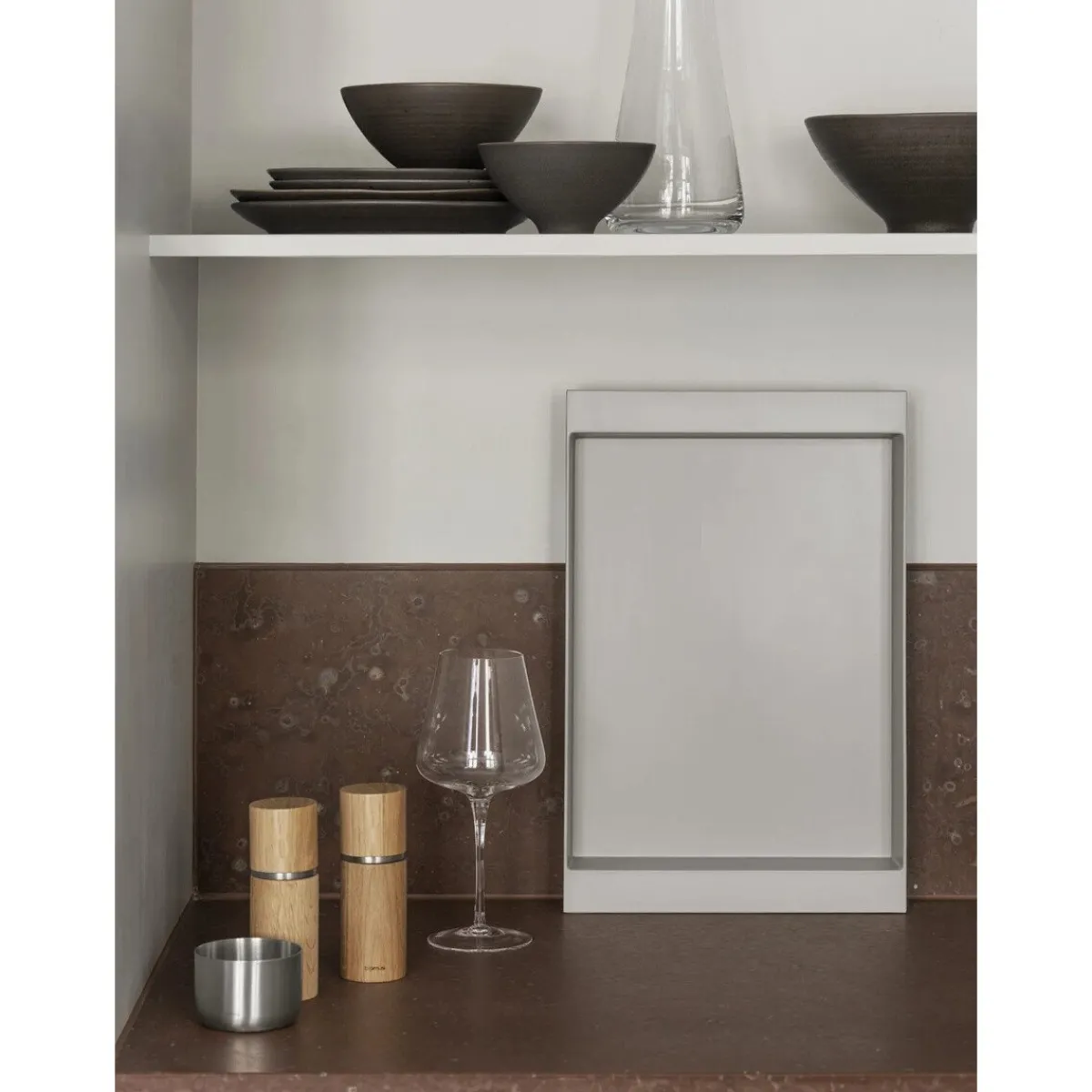 Blomus Schalen|Schale M 14 cm Kumi Espresso