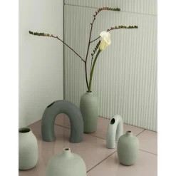 Blomus Muttertag|Vase 12x3x12 cm Kagetsu Desert Sage