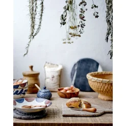 Bloomingville Schalen|Schale Camellia 17 cm Creative Collection blau