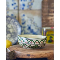 Bloomingville Schalen|Schale Karlie 15 cm Creative Collection grün