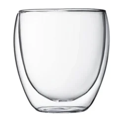 Kaffeeglas 2er-Set Pavina klar<Bodum Hot