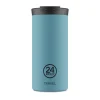 Isolierbecher 0,6 l Travel Tumbler Powder Blue<24bottles Best