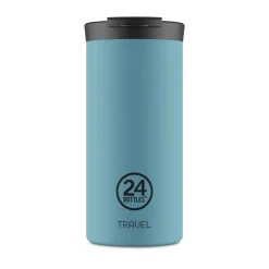 Isolierbecher 0,6 l Travel Tumbler Powder Blue<24bottles Best