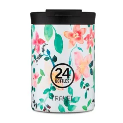 24bottles Thermobecher|Thermosflaschen|Isolierbecher 0,35 l Travel Tumbler Little Buds