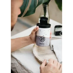 Thermobecher 350 ml Wabi mit Kaffeedeckel<24bottles Outlet