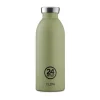 Thermo-Trinkflasche 0,5l Clima Bottle khaki-grün<24bottles Hot