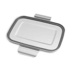 Brotzeit Brotdosen|Lunchbox Buddy 1,27 l silber