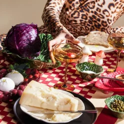 Byon Champagnergläser|Champagner-Schale 2er-Set Opacity braun