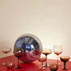 Byon Sektkelch|Coupe-Glas 2er-Set Opacity pfirsich