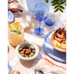 Weinglas 2er-Set Opacity blau<Byon New