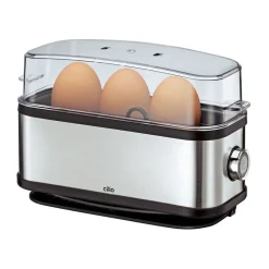 Eierkocher für 3 Eier 210 W Classic edelstahl<Cilio Hot