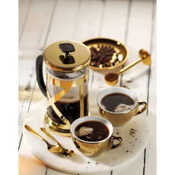 Espressotasse Roma gold m. Untere<Cilio New