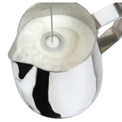 Cilio Milchaufschäumer|Milchaufschäumer Amico schwarz aufladbar