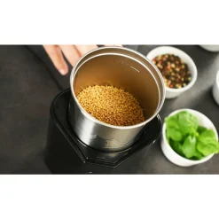 Cloer Kaffeemühlen|Elektrische Kaffee- und Gewürzmühle 19,5 cm schwarz