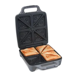 Cloer Kochwelt Entdecken|Sandwichmaker 1800 W silber