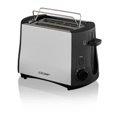 Cloer Toaster|Toaster 825 W Cool Wall chrom/schwarz