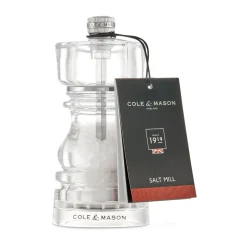 Cole & Mason Messer & Co. Entdecken|Kräuter & Gewürze|Salzmühle 13 cm London klar