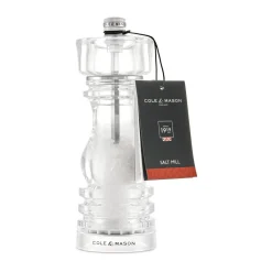 Cole & Mason Kräuter & Gewürze|Messer & Co. Entdecken|Salzmühle 18 cm London klar