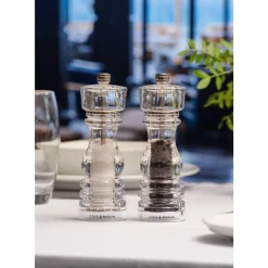 Cole & Mason Kräuter & Gewürze|Messer & Co. Entdecken|Salzmühle 18 cm London klar