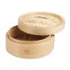 Dampfgarkorb 20 cm Bambus<Contacto Hot