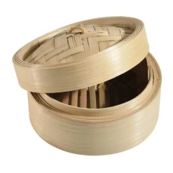 Dampfgarkorb 15 cm Bambus<Contacto Discount