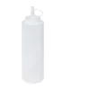 Contacto Backzubehör|Kochwelt Entdecken|Quetschflasche 0,35 l Neutral Weiss 21cm Hoch