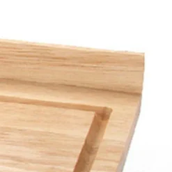 Back-/Arbeitsbrett 62x47x5 cm Gummibaum<Continenta Discount