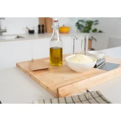 Back-/Arbeitsbrett 62x47x5 cm Gummibaum<Continenta Online