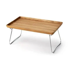 Continenta Weihnachten|Kuschelige Winterzeit|Bett-Tablett 53x32x7 cm Eiche