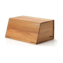 Continenta Brotkästen & Brotkörbe|Brotkasten 40x26x18,5 cm Eiche