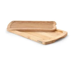 Brotschneidebrett Gummibaum 45x26x2cm<Continenta Online
