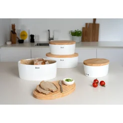 Brottopf Keramik oval 27x20x13,5cm<Continenta
