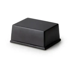 Butterdose 250 gr Keramik schwarz 12 x 10 x 6<Continenta Clearance