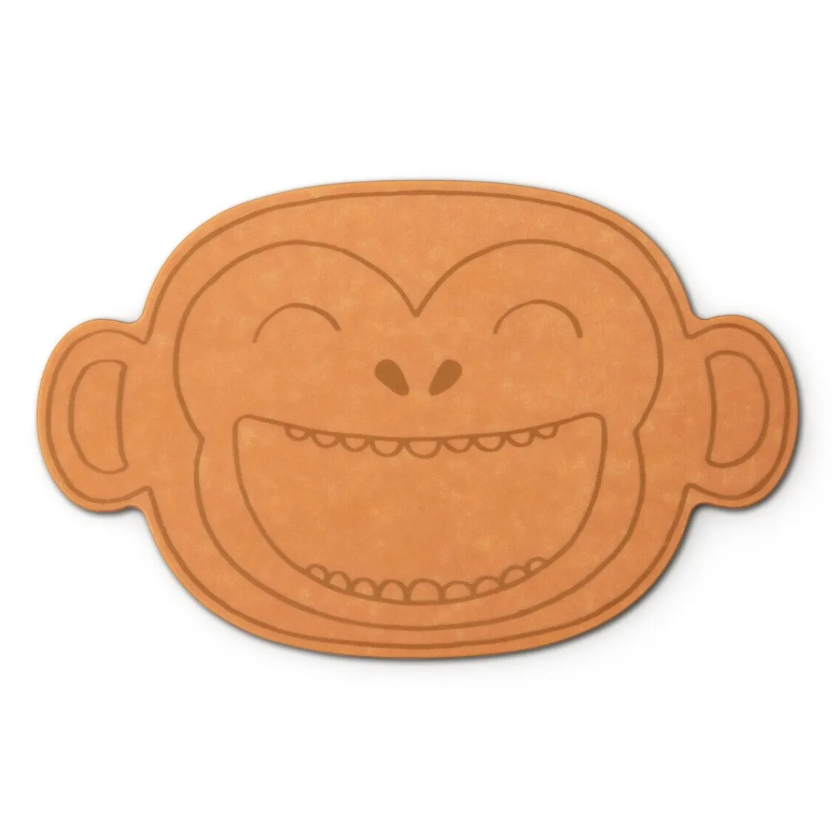 Continenta Weihnachten|Kinderbrett Affe 23x17 cm Duracore Kids braun