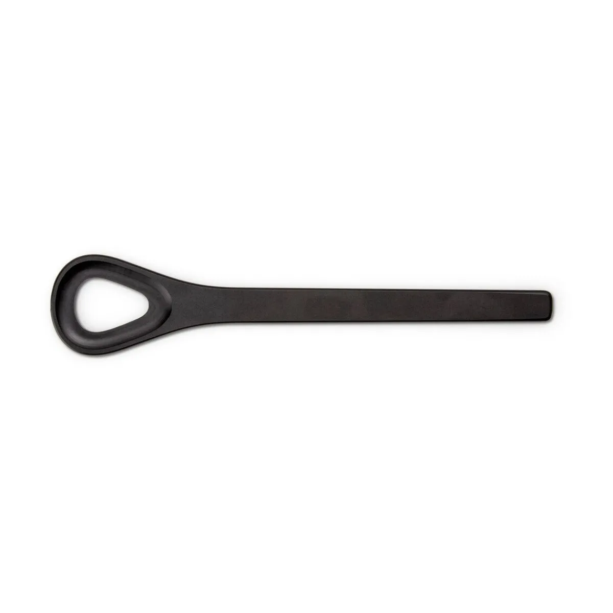 Continenta Spargel Zubehör|Kochlöffel mit Loch 31,5 cm Duracore schwarz