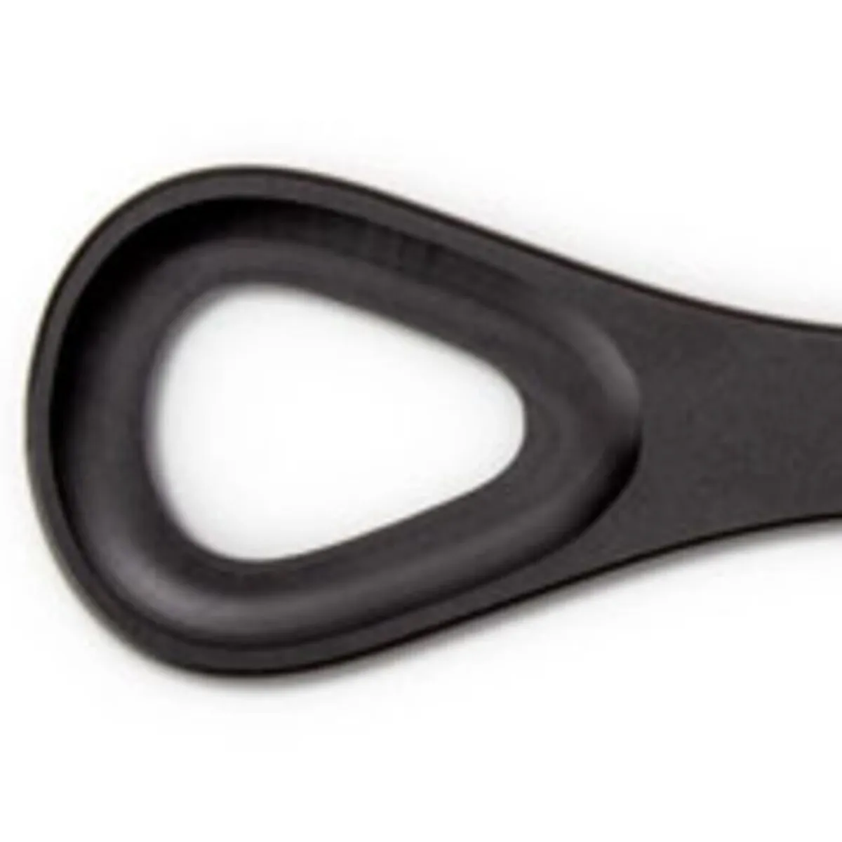 Continenta Spargel Zubehör|Kochlöffel mit Loch 31,5 cm Duracore schwarz