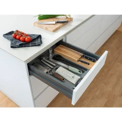 Messerblock f. Schublade 5 Messer 39 x 11 x 3,5 cm<Continenta Hot