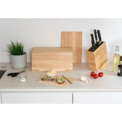 Continenta Messerblöcke|Messer & Co. Entdecken|Messerblock klein m. flex. Einsatz schräg stehend