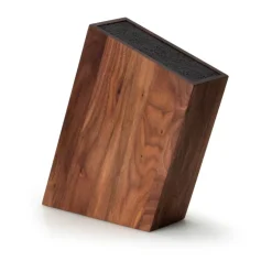 Continenta Messerblöcke|Messerblock m. flex. Einsatz Walnuss 28,5x8x19cm
