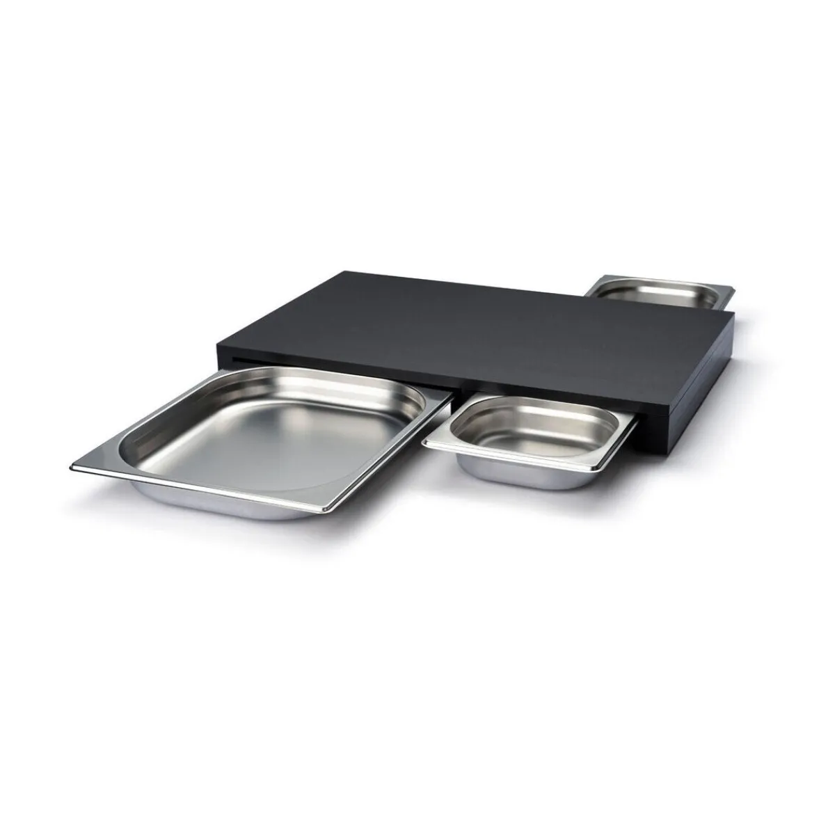 Multifunktionsbrett 49x33x5 cm Duracore schwarz<Continenta Outlet