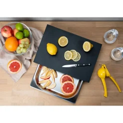 Multifunktionsbrett 39x27x6 cm Duracore schwarz<Continenta Clearance